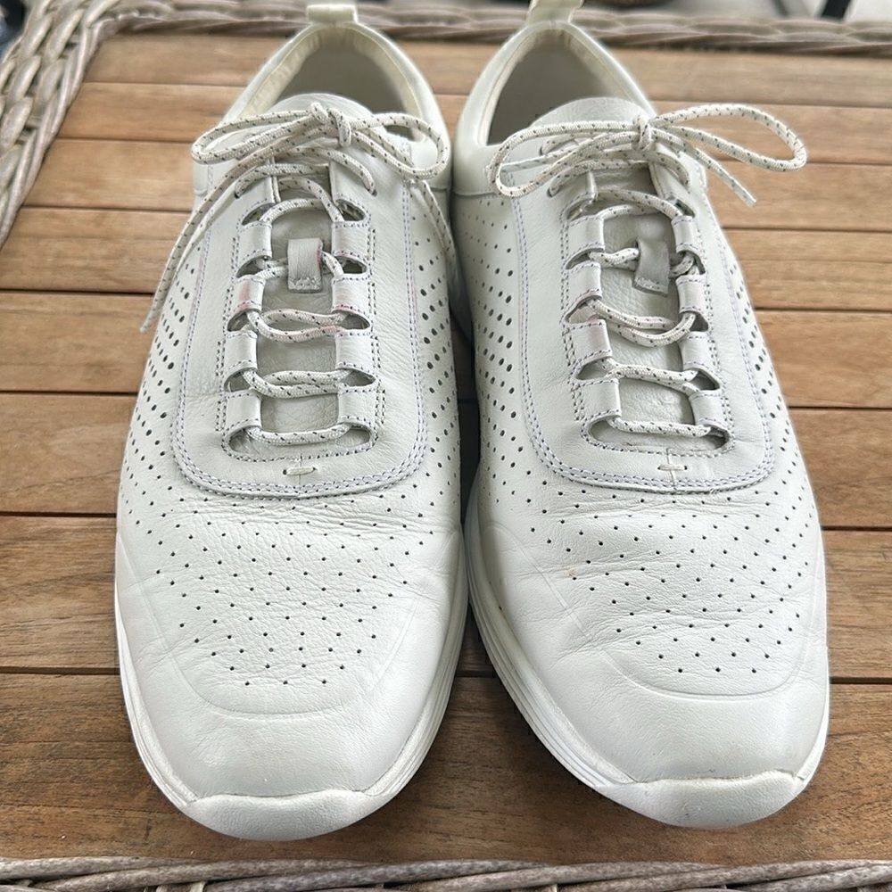 Cole Haan Leather Comfort String up Sneakers 13